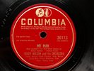 BILLIE HOLIDAY + TEDDY WILSON’S ORCHESTRA - ‘MY MAN’ COLUMBIA 78, JAZZ CLASSIC