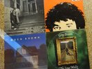GREG BROWN 4 LP Record Lot, One Night, 44 & 66, Iowa Waltz, In Dark - Red House