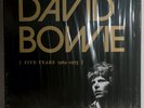 David Bowie : 5 Years 1969-1973 : 9 Album Box Set 2015 : + Used Ticket