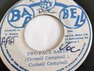 CORNELL CAMPBELL TWO FACE RASTA 7 INCH SINGLE FIRST PRESSING REGGAE BAR BELL