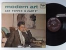 ART PEPPER QUARTET Modern Art INTRO LP mono y