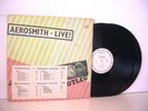 AEROSMITH Live - Bootleg WHITE LABEL PROMO 2LP + POSTER 1978 COLUMBIA PC2 35564