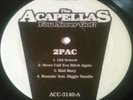 2PAC / BIGGIE SMALLS - THE ACAPELLAS YOU NEVER GOT  VOL. 1 LP NOTORIOUS B.I.G