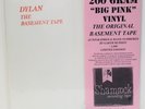 BOB DYLAN Original Basement Tape LP PINK HAND NUMBERED SIGNED Garth Hudson NM