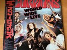 SCORPIONS WORLD WIDE LIVE JAPAN LP OBI 2LP EMS-67178-79