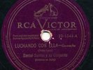 DANIEL SANTOS Luchando Con Ella /El Sablazo LATIN 78 RPM Guaracha Bolero HEAR
