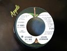 vinyl 45.  John Lennon, Stand by Me.    PROMO.  Apple label.   great condition.
