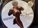 Madonna-Who’s that Girl PICTURE DISC Limited Edition (VERY RARE) 12