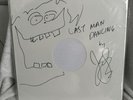 Jake Shears Hand Signed & Doodled Test Press Vinyl LP Last Man Dancing 188/274