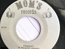 rare big hair  80s rock 45 independent label SPANKY LEE Tonight MOM'S