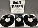 IRON MAIDEN LIVE AT DONINGTON Aug 22nd 1992 TRIPLE ALBUM -Ltd Ed 2753/5000 NM/NM