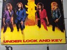 Dokken- Under Lock And Key 1985 Elektra LP E160458 VINYL HAIR METAL