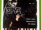 Rock Bottom & The Spys ‎– Rich Girl 7” EP Punk Rock 45 KBD Killed By Death 45rpm
