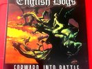 English Dogs Forward Into Battle LP UK ORIG 1985 G/F 1st Press Rot ASS 20 VINYL