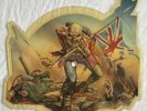 IRON MAIDEN -The Trooper-  1983 Shaped Picture Disc /V-Cut Mispress