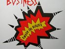 THE BUSINESS SMASH THE DISCO'S BLUE VINYL RECORD LP oi  skinhead punk rock music