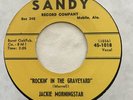 Killer Rockabilly Jackie Morningstar ‎–  Rockin' In The Graveyard 80's Repro  M-