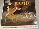Original Motion Picture Soundtrack Walt Disney’s Bambi LP Vinyl Record 1957 VG+