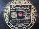 78Rpm Jazz, Teddy Wilson W Billie Holiday 'Miss Brown To You' Brunswick EX