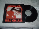METALLICA Kill 'Em All '83 ORIG US MEGAFORCE SILVER label 1st press MINT-