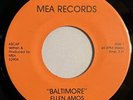 Tori Amos Baltimore Walking With You MEA 7” 1980 Vinyl 45 Ellen Amos