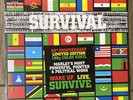BOB MARLEY & THE WAILERS - SURVIVAL - 40TH ANNIVERSARY 180G CLEAR VINYL - NEW