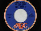 Northern Soul 45 - Joe Hicks - Don't It Make You Feel Funky/Soul Meetin' - AGC