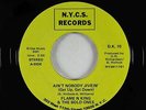 Funk Soul 45 - Flame N King & Bold Ones - Ain't Nobody Jivein' - N.Y.C.S. VG+
