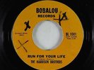 Northern Soul 45 - Harrison Brothers - Run For Your Life - Bobalou