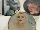 Madonna 3 X 80s Picture Discs , True Blue , Look Of Love , Papa Don’t Preach