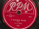 BLUES 78 rpm BB KING RPM 339