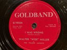 BLUES 78 rpm WALTER 