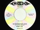 Crossover Soul 45 - Nancy Lee - No Words For Love - Mo Do - VG++