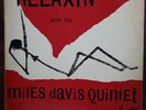 Relaxin' with the Miles Davis Quintet - Esquire 32-068 - 1958 UK 12