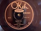 Okeh 8575 Lonnie Johnson BLUES IN G amazing guitar solos  1927 E+ 78rpm