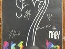 Rainbow Kitten Surprise SIGNED Seven + Mary Vinyl Clear