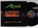 POISON Open Up And Say... Ahh  CAPITOL/ENIGMA LP VG+ z