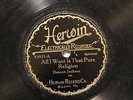 BLUES BLIND LEMON JEFFERSON All I Want Is That Pure Religion HERWIN 93031 V