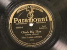 BLUES BLIND LEMON JEFFERSON Chinch Bug Blues/Brownskin Blues PARAMOUNT 12551 V++