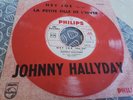 45 TOUR  JOHNNY HALLYDAY HEY JOE  JUKE BOX 1967 TIRAGE LIMITÉ ROND CENTRAL BLANC