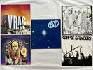 5 Oz 1980s Punk Indie Rock LP's. Corpse Grinders VRAG Exserts Lighthouse Keepers