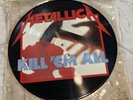 METALLICA KILL’ EM ALL LP PICTURE DISC 1987 UK PRESS MFN 7P EX