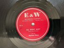 Big Mama Willie Mae Thornton All Right Baby / Bad Luck Got My Man 1950 E & W 1st