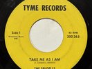 The Spi-Dells “Take Me As I Am” Southeastern Mass Rock/Doo Wop 1964 on Tyme VG