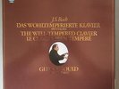 G448 Bach The Well Tempered Clavier Gould 4LP CBS 77427 Stereo
