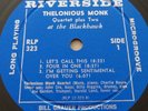 Thelonious Monk At The Blackhawk Riverside 12-323