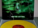 METALLICA Ride The Lightning RARE YELLOW VINYL 'MISPRINT' COPY Vinyl LP UNPLAYED