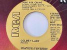 Modern Soul 45 JOSE FELICIANO Golden Lady RCA Promo HEAR Rare