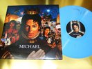 Rare Michael Jackson  album MICHAEL Blue marble Vinyl MINT See Other rare Items