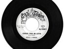 RARE SOUL 45 ROSCO & BARBARA COULD THIS  BE LOVE ON OLD TOWN  ORIG PROMO VG+